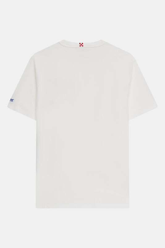 Portofino BBQ King Men's White T-Shirt 2
