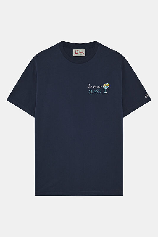 Portofino Business Glass Men's Navy T-Shirt