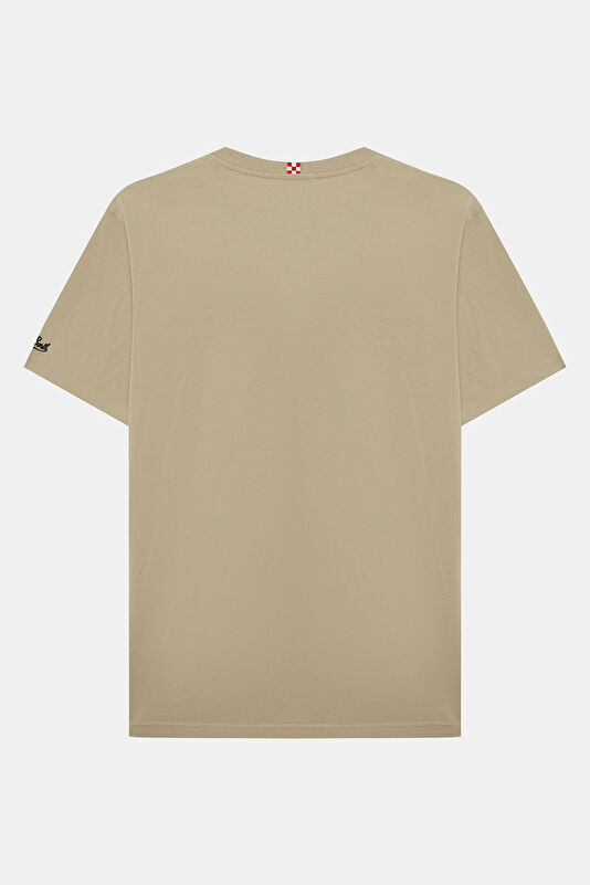 Portofino Nine Wine Men's White T-Shirt 2