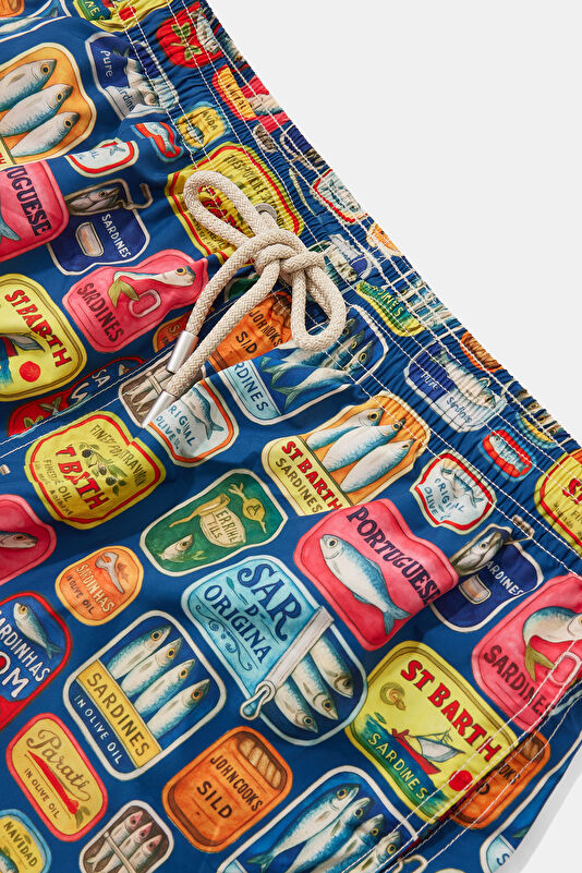 Lighting Sardine Tin Men's Multicolored Swimsuit 3