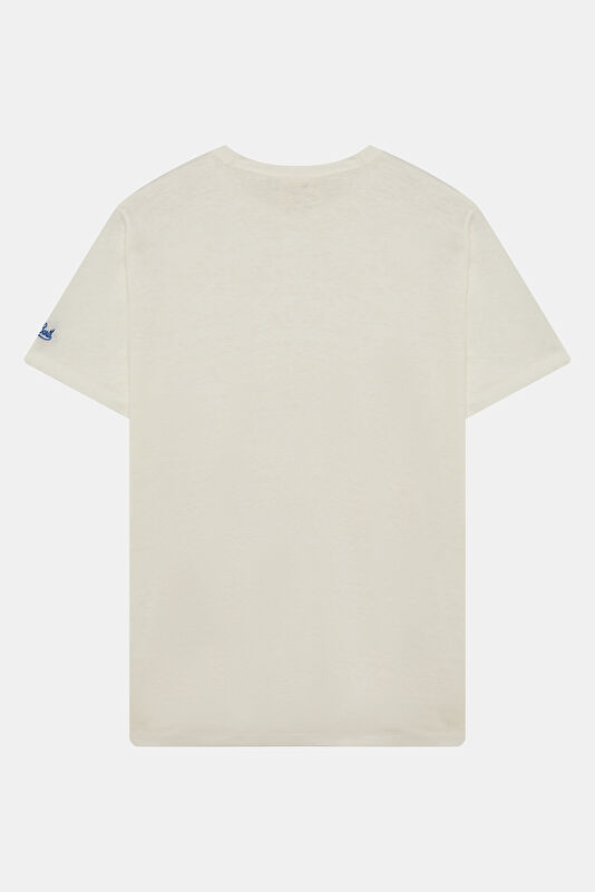 Ecstasea Hot Sailor Erkek Beyaz T-Shirt 2