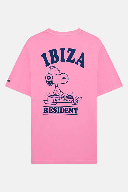 Portland Peanuts ibiza Erkek Pembe T-Shirt 2