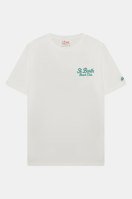Portland St Barth Beach Erkek Beyaz T-Shirt