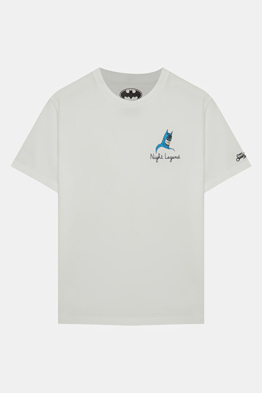 Portofino Batman Night Men's White T-Shirt