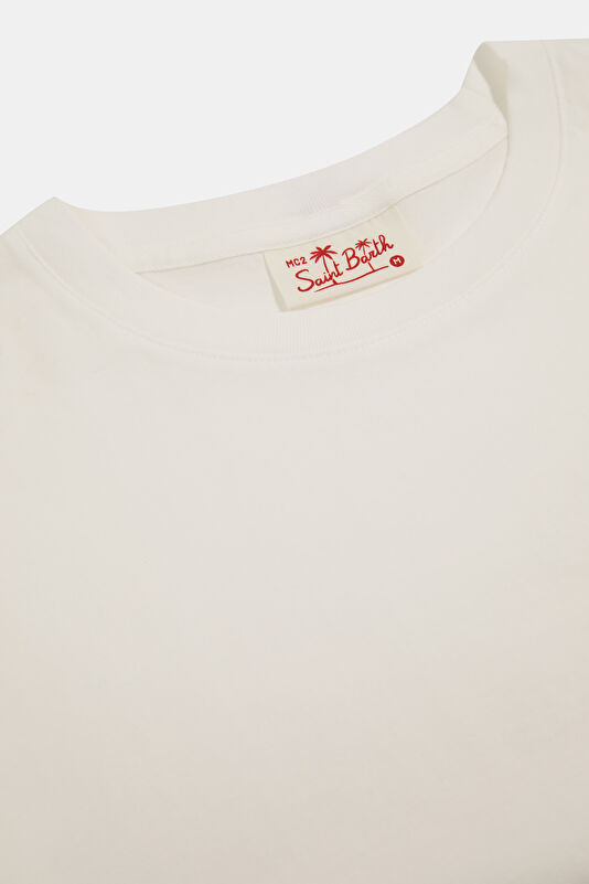 Portofino Gin Gym Erkek Beyaz T-Shirt 3