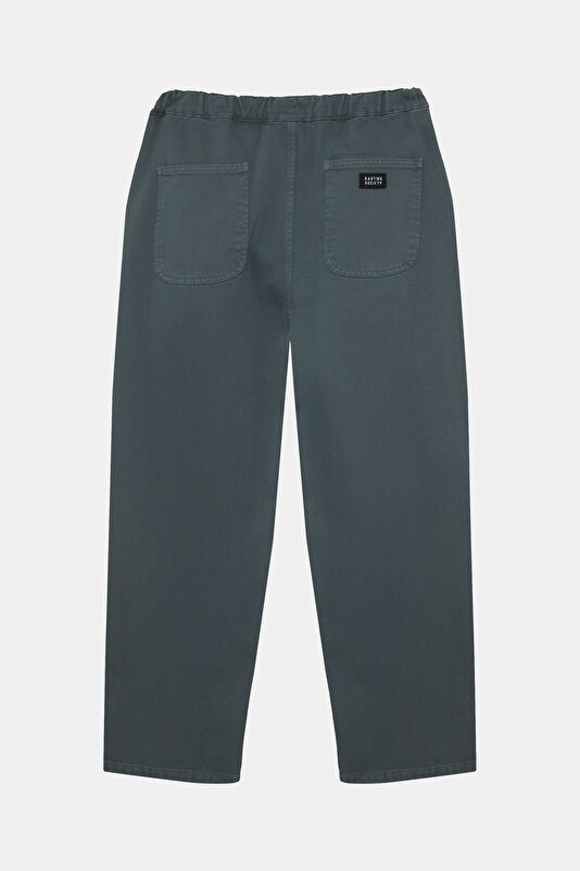 Relax Kalıp Yeşil Baggy Erkek Pantolon 2