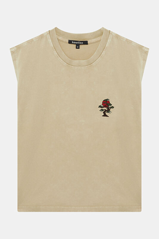 Cream Men's Tank Top