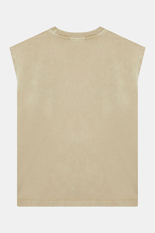 Cream Men's Tank Top 2