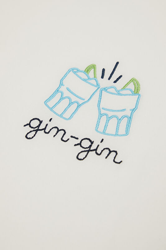 Portofino Gin Gin Men's White T-Shirt 4