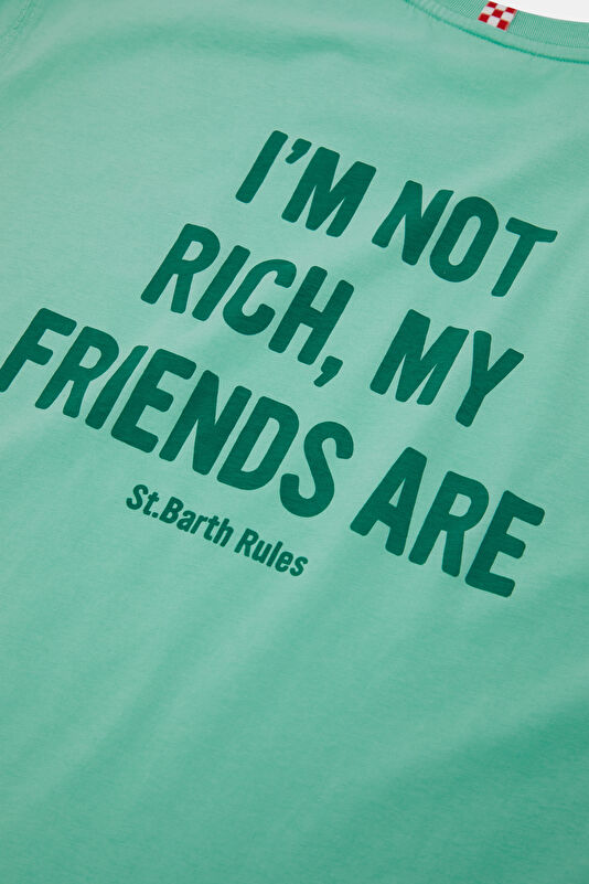 Portland Rich Friends Men's Light Green T-Shirt 4