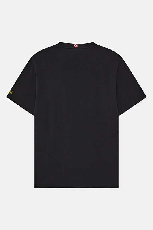 Portofino Shots Stocks Men's Black T-Shirt 2