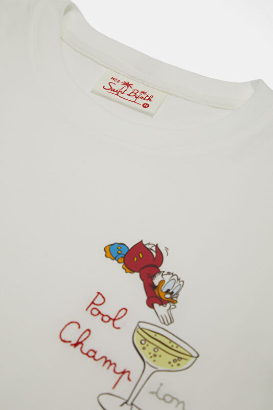 Portofino Scrooge Champion Men's White T-Shirt 3