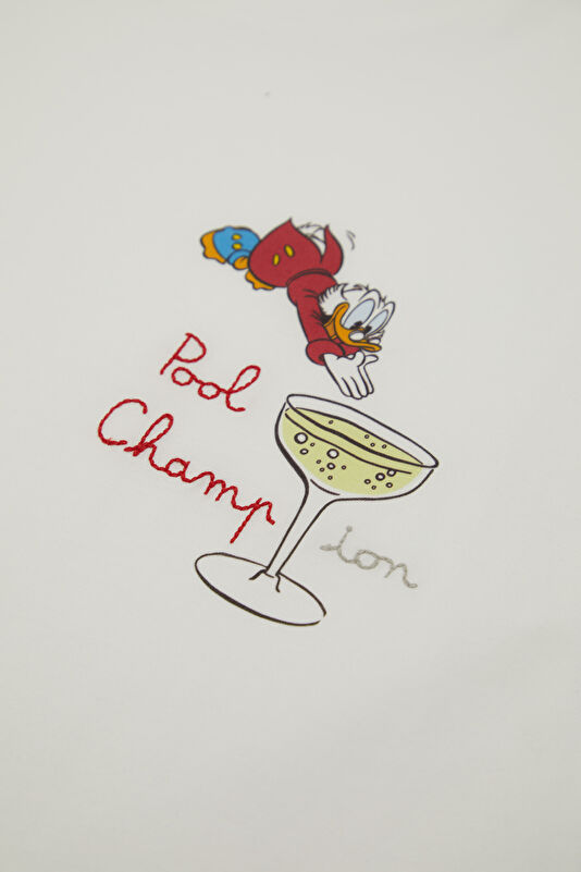 Portofino Scrooge Champion Men's White T-Shirt 4