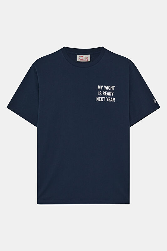 Portland My Yacht Men's Navy T-Shirt 2