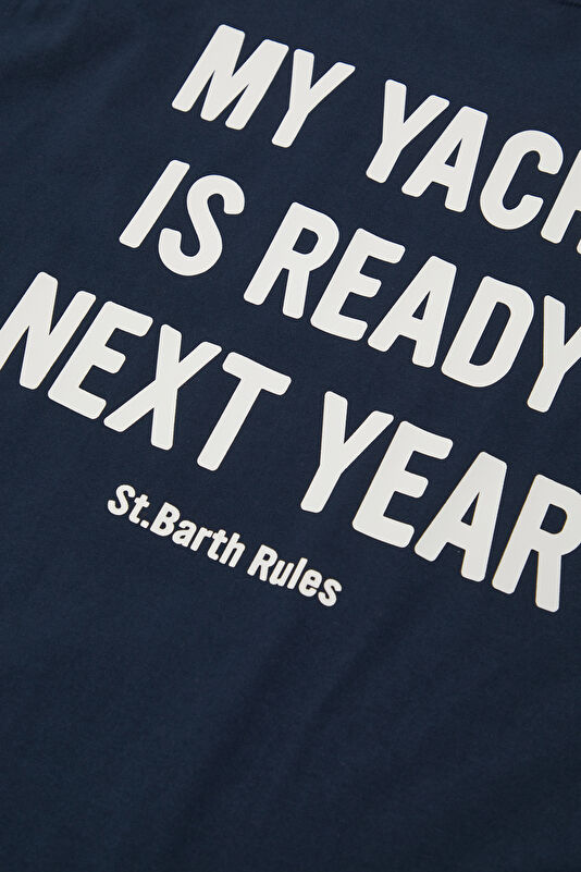 Portland My Yacht Men's Navy T-Shirt 4