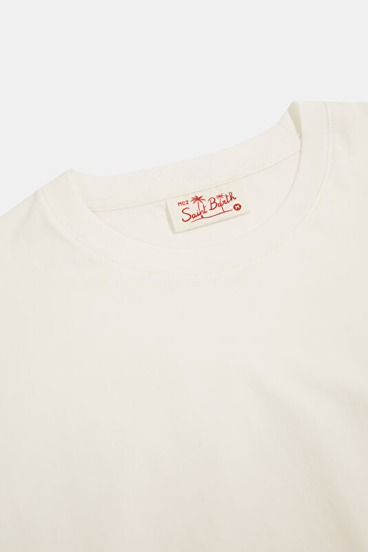 Portofino Scrooge Champion Night Erkek Beyaz T-Shirt 3