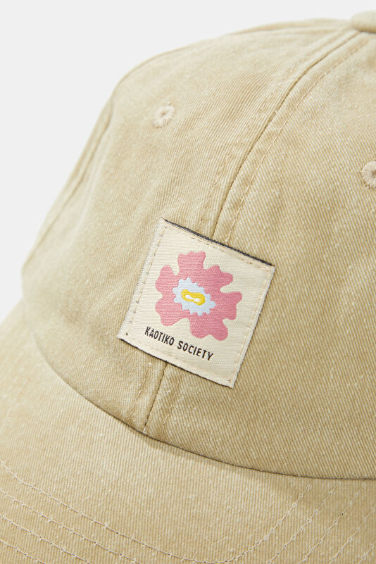 Cream Embroidered Hat 4