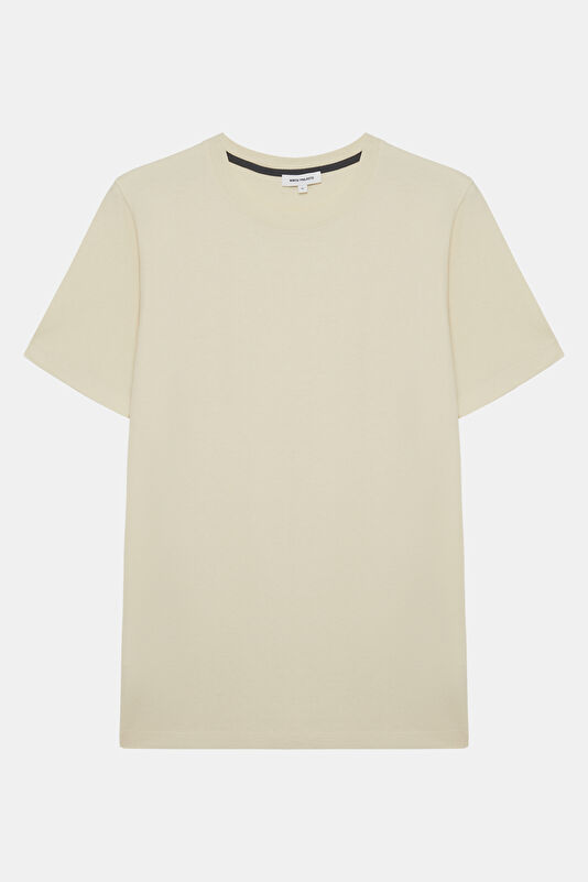 Relax Fit Ecru Crew Neck Men's T-Shirt