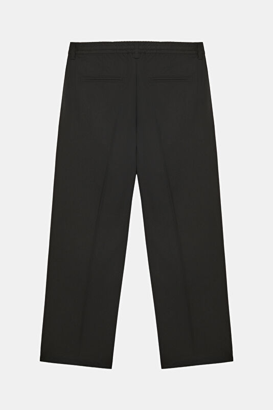 Relax Fit Black Wide Leg Trousers 2