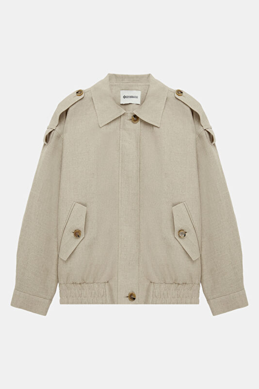 Mink Linen Women's Jacket 4