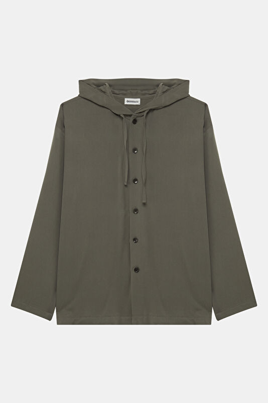 Khaki Relax Fit Men's Shirt