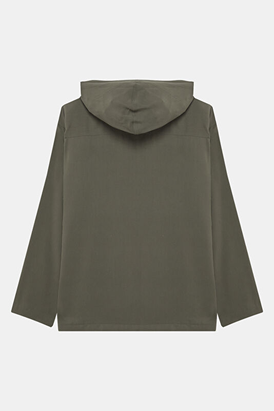 Khaki Relax Fit Men's Shirt 2