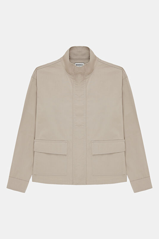 Stone Zipper Men's Jacket