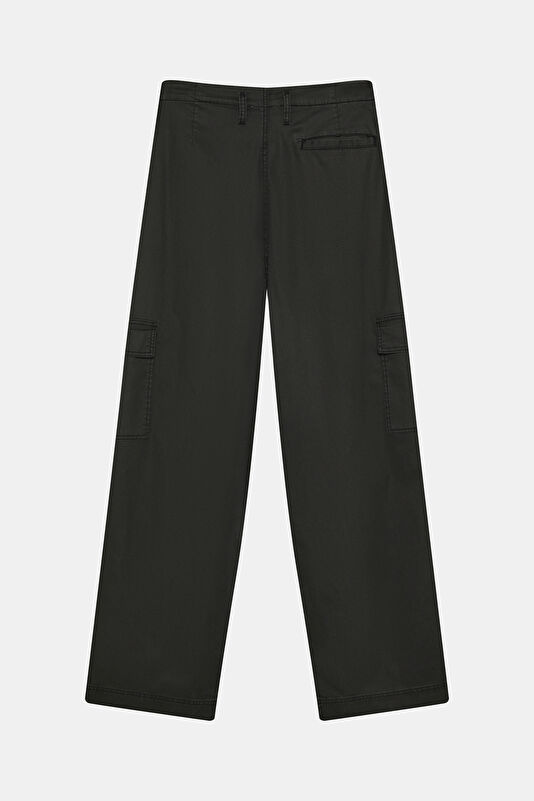 Men's Black Wide-Leg Trousers 2