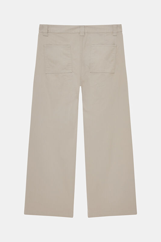 Men's Wide Leg Trousers with Stone Embellishments 2