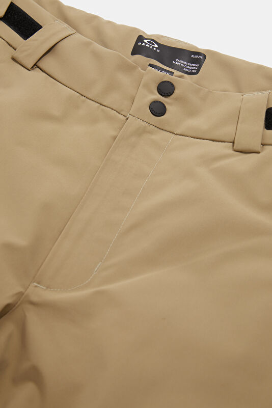 Dark Beige Straight Leg Women's Trousers 3
