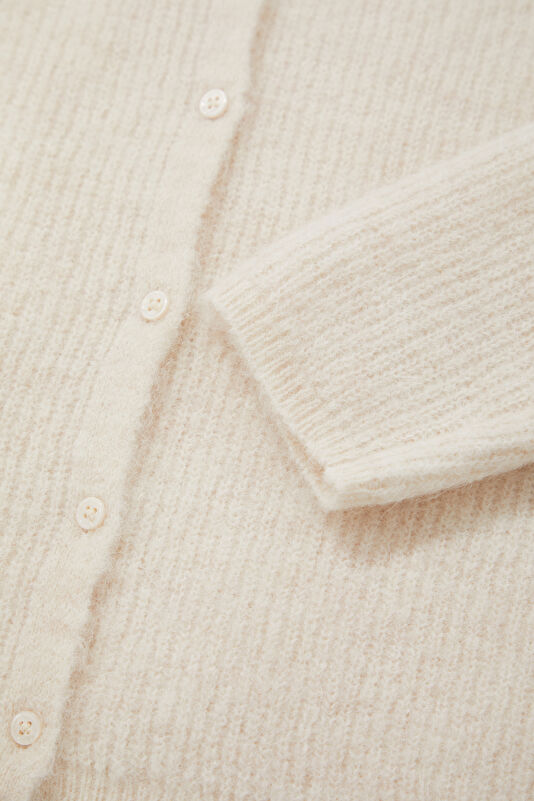 Cream Wool Women's Sweater 4