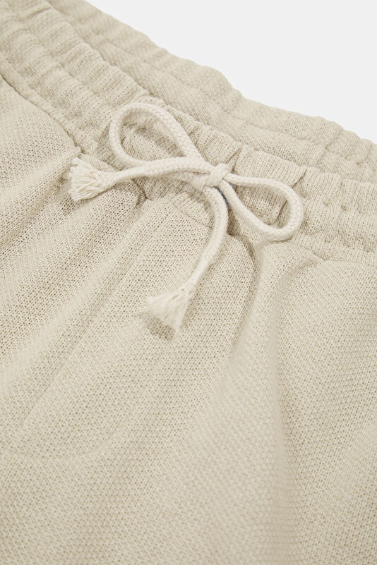Beige Straight Men's Shorts 3