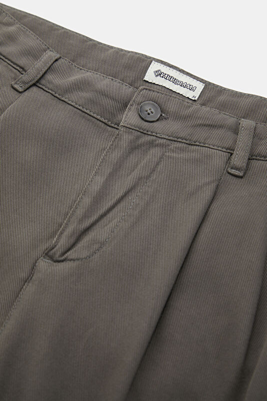 Men's Grey Straight Leg Trousers 3
