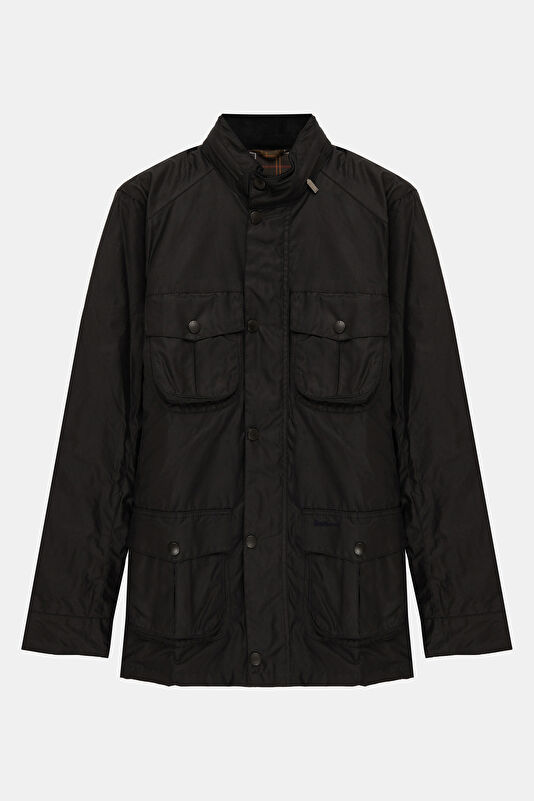 Corbridge Wax Lacivert Erkek Mont