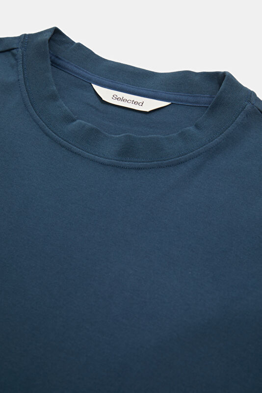 Relax Fit Petrol Crew Neck Men's T-Shirt 3