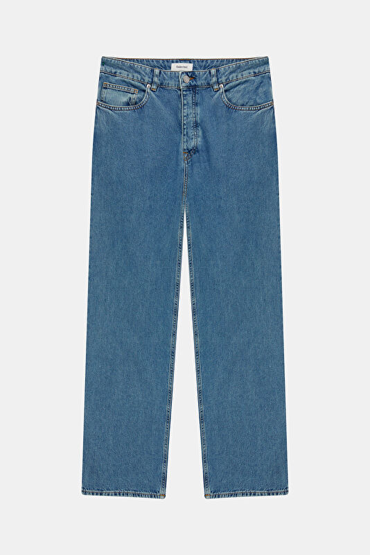 Relax Kalıp Mavi Baggy Fit Kot Erkek Jean Pantolon