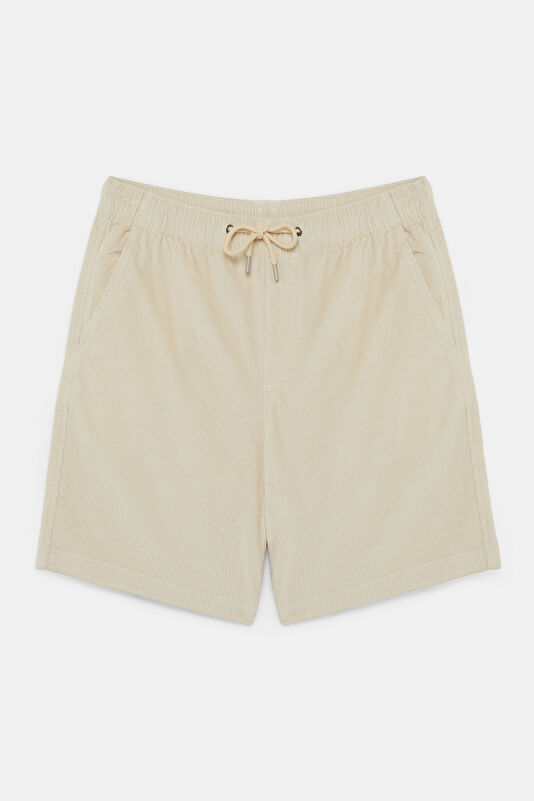 Cream Organic Cotton Men's Shorts