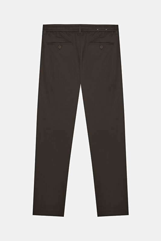 Brown Straight Men's Pants 2