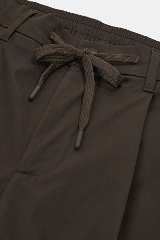 Brown Straight Men's Pants 3