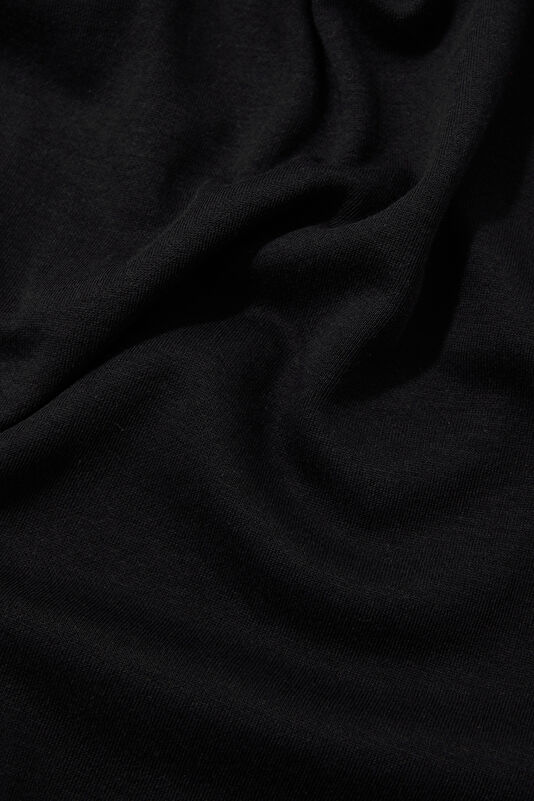 Relax Fit Black Crew Neck Men's T-Shirt 4