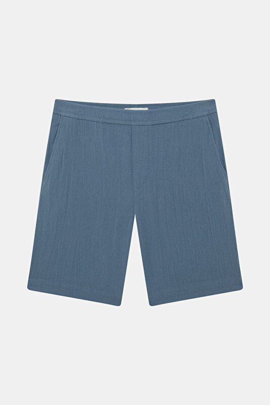 Blue Organic Cotton Men's Shorts