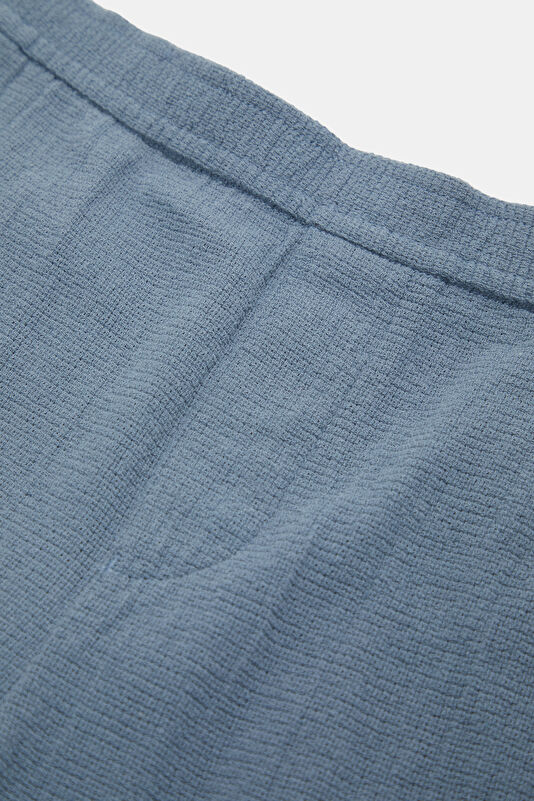 Blue Organic Cotton Men's Shorts 3