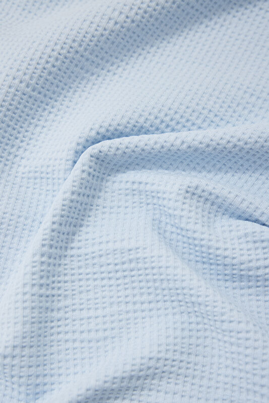 Light Blue Crew Neck Men's T-Shirt 4