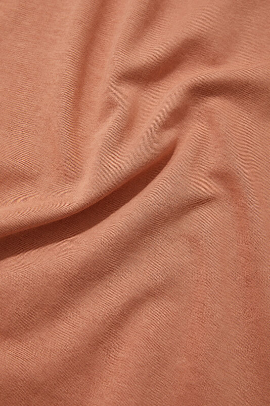 Relax Kalıp Pembe Bisiklet Yaka Erkek T-Shirt 4