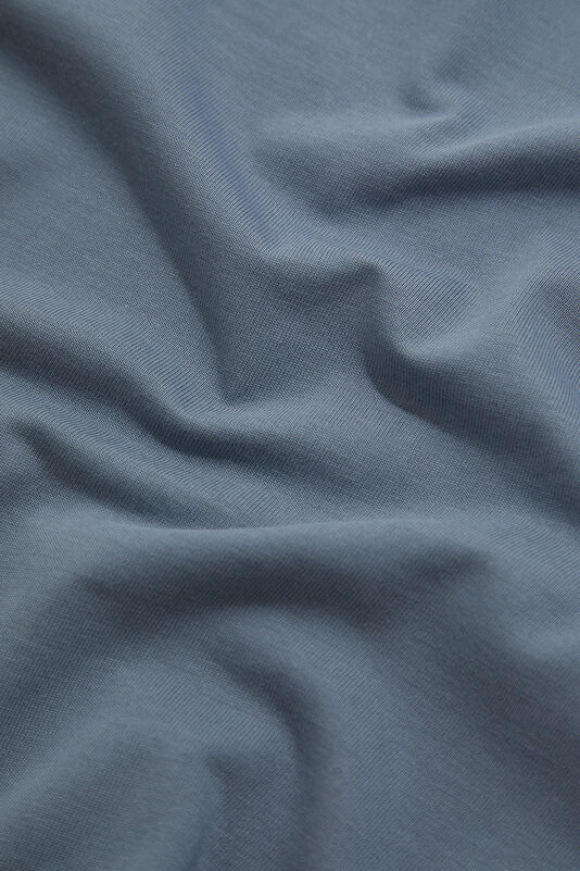 Blue Crew Neck Men's T-Shirt 4