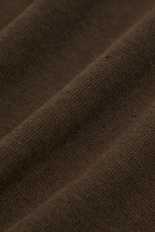 Kahve Polo Yaka Erkek T-Shirt 4