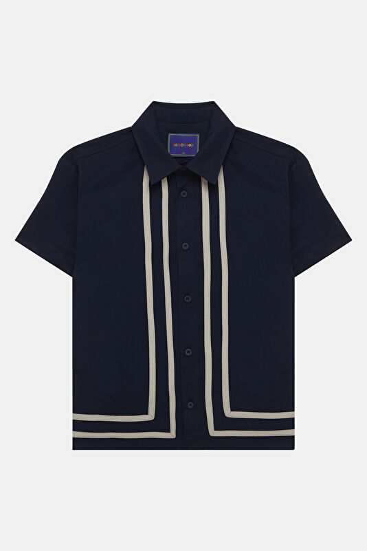 Navy Kids' Shirt