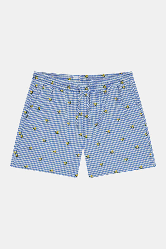 Multicolored Embroidered Kids' Shorts