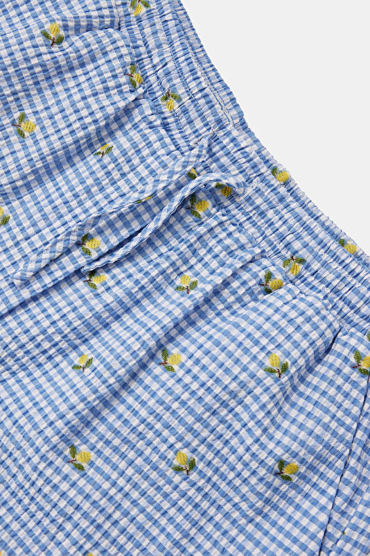 Multicolored Embroidered Kids' Shorts 3