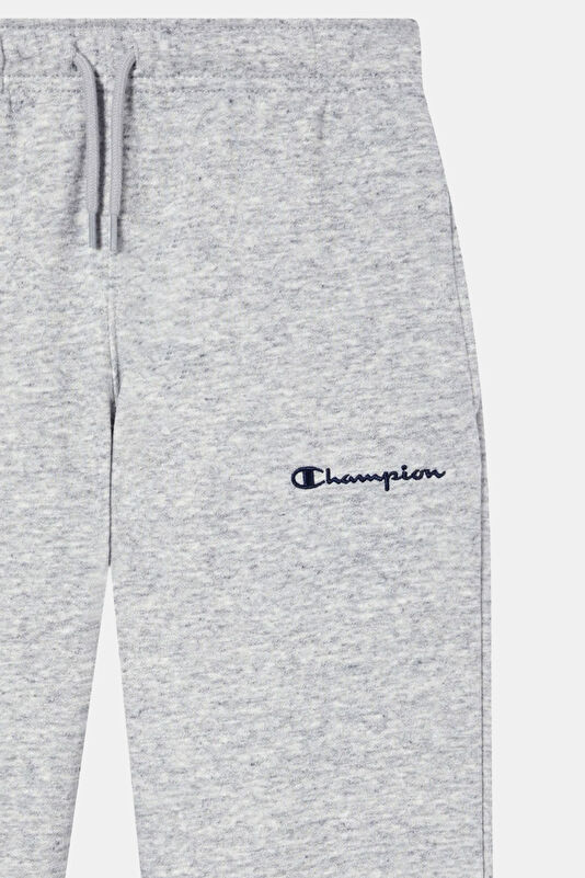 Gri Melanj Dar Paça Çocuk Spor Pantolon 4